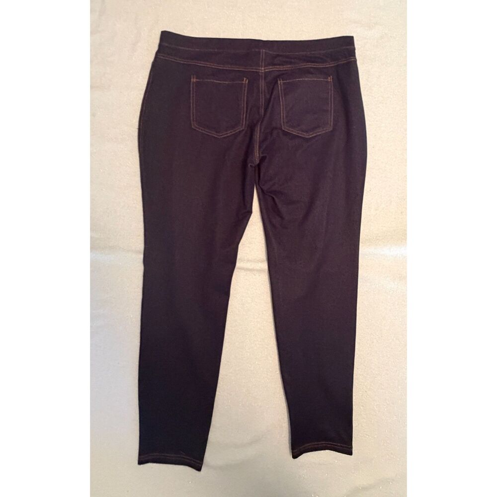 No Nonsense dark denim jeggings. Size XL.